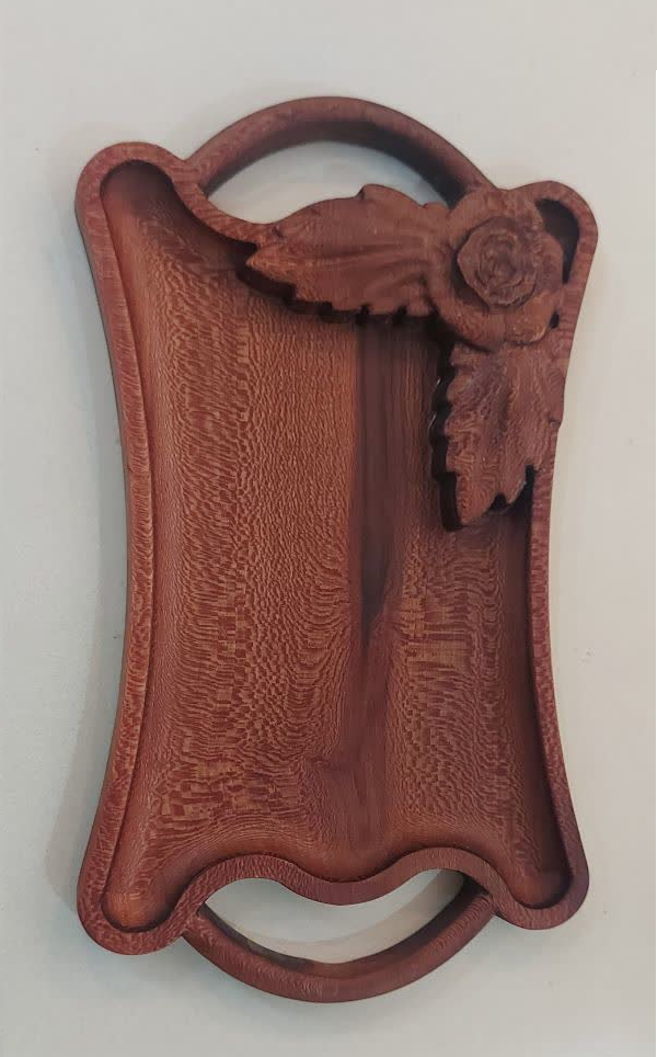 سینی منبت گلدار